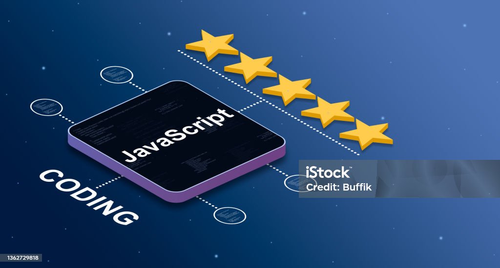 Javascript Badges Programming Language Javascript With A 5star Rating And Code Elemmets ...