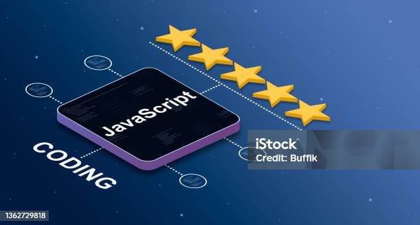 Javascript Badges Programming Language Javascript With A 5star Rating And Code Elemmets ...