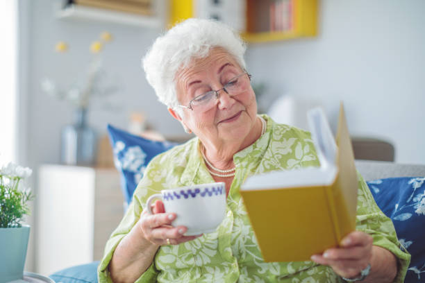 istock Senior woman at home 1362736445