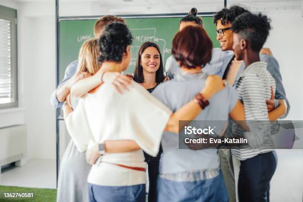 Business Team Working Together Stock Photo - Download Image Now - Scrum - Sport, Agility, African-American Ethnicity