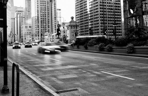 istock Street, Downtown Chicago. 1362752129
