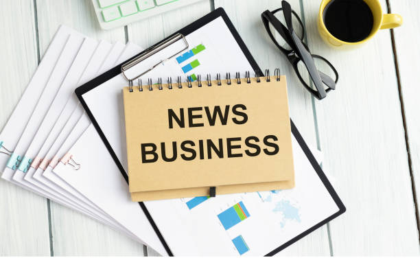 istock BUSINESS NEWS text form on wooden table. 1362756025