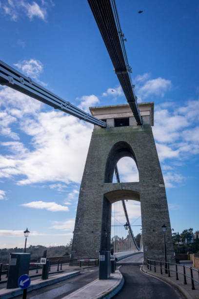 istock Clifton Suspension Bridge pylon , Bristol, UK 1362764141