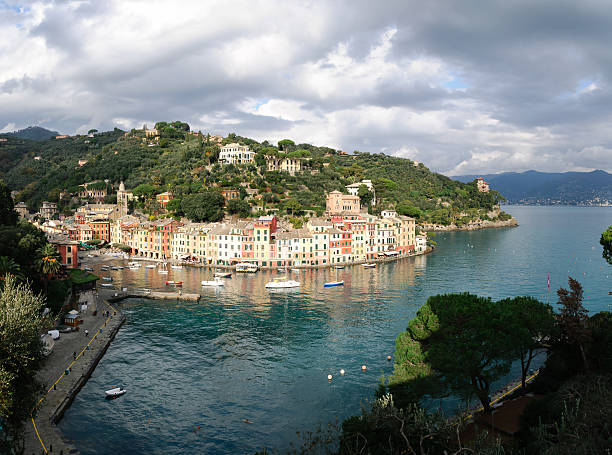 istock overview of Portofino 136276495
