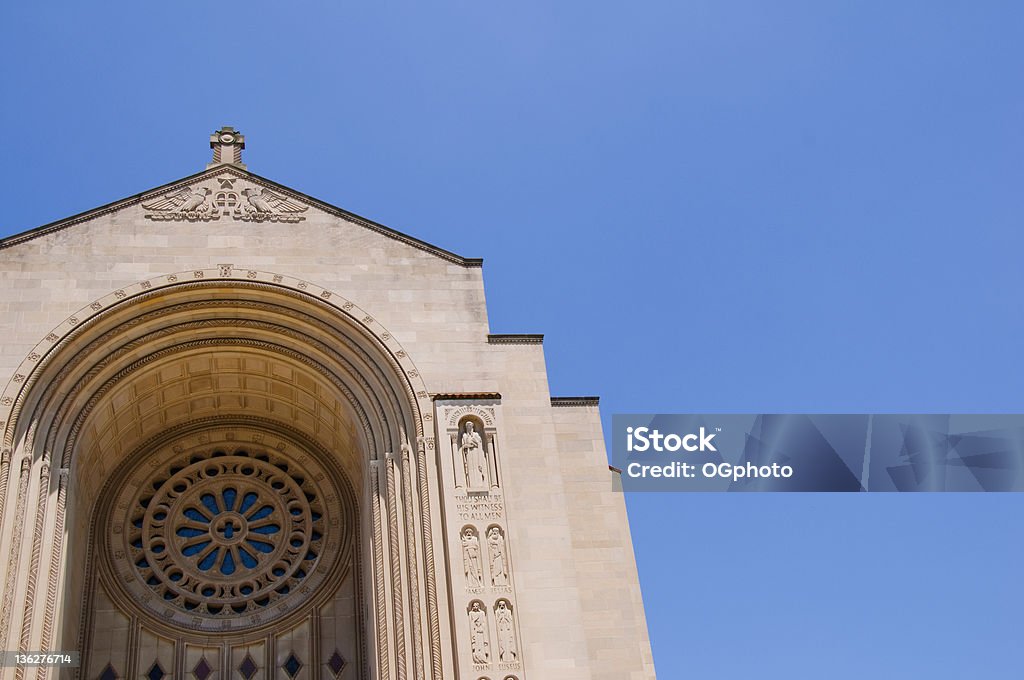Basílica del santuario nacional de la inmaculada concepción - Foto de stock de Basílica del Santuario Nacional de la Inmaculada Concepción libre de derechos
