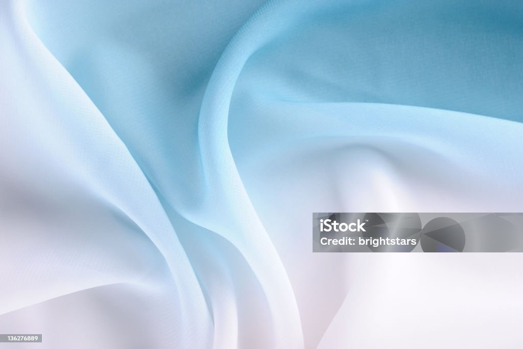Graduado de seda azul e branco - Royalty-free Azul Foto de stock