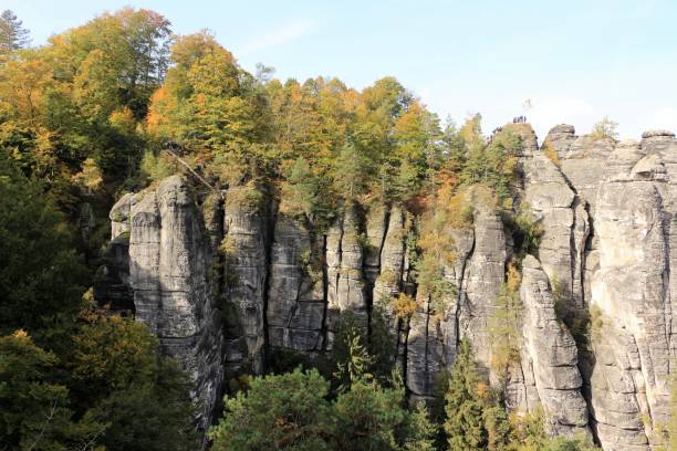 istock Sunny autumn day in Saxon Switzerland 1362772640