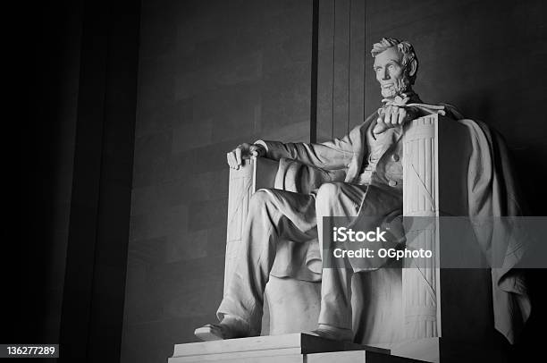 Abraham Lincoln Memorial Stock Photo - Download Image Now - Abraham Lincoln, Lincoln Memorial, Washington DC