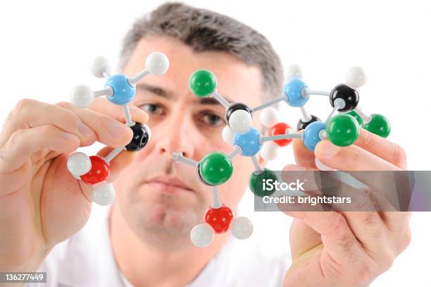 과학자 작업 분자 구조 과학자에 대한 스톡 사진 및 기타 이미지 - 과학자, 분자 구조, 연구