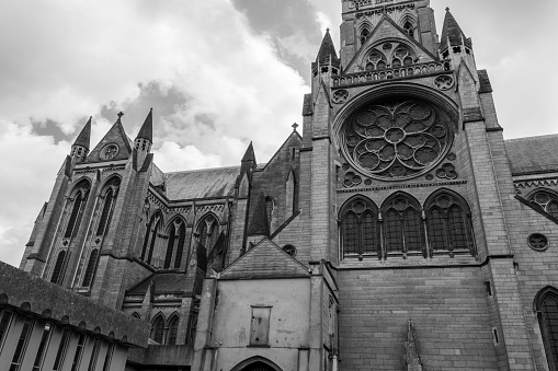 Truro.cornwall.United Kingdom.July 24th 2021.View of Truro cathedral in cornwall