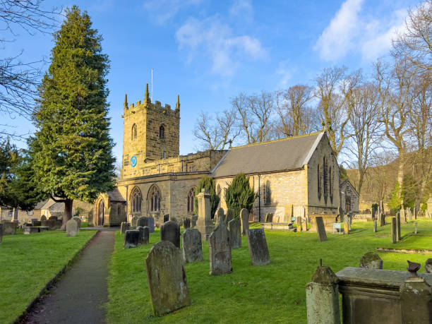 istock Eyam church in Derbyshire, UK 1362789663