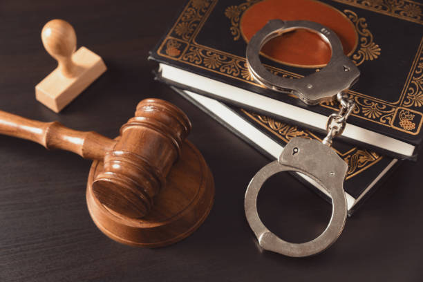 istock Crime and violence concept with handcuffs 1362801642