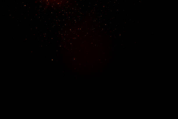 istock texture of falling snow, layer to overlay on a black background 1362802800