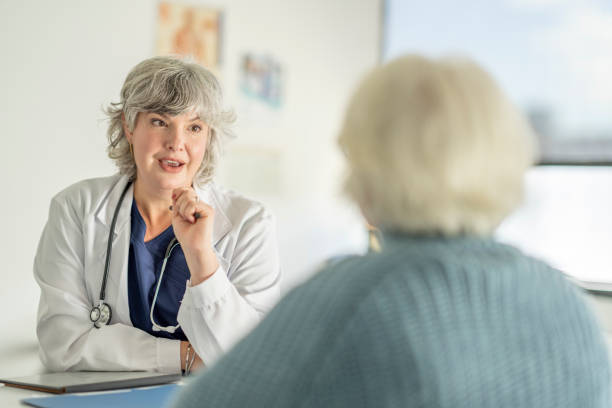 istock Doctor Meeting with a Senior Patient 1362811102