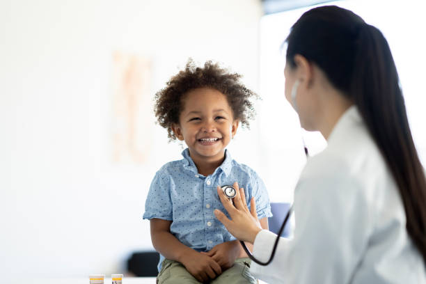 istock Listening to a Little Boys Heart 1362811135