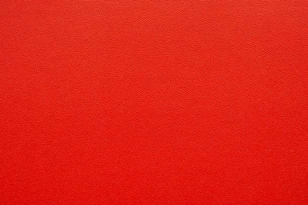 Aged Red Leather Background Texture