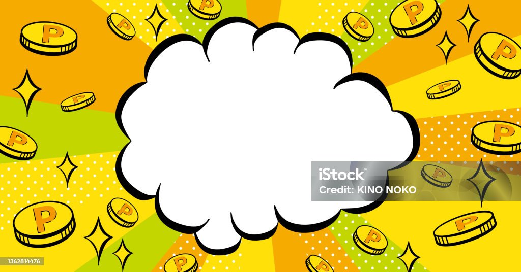 Comic Style Coin American Comic Book Style Design Of Coins Stock Illustration - Download ...
