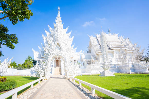 istock Wat Rong Khun - White Temple in Chiang Rai 1362832581