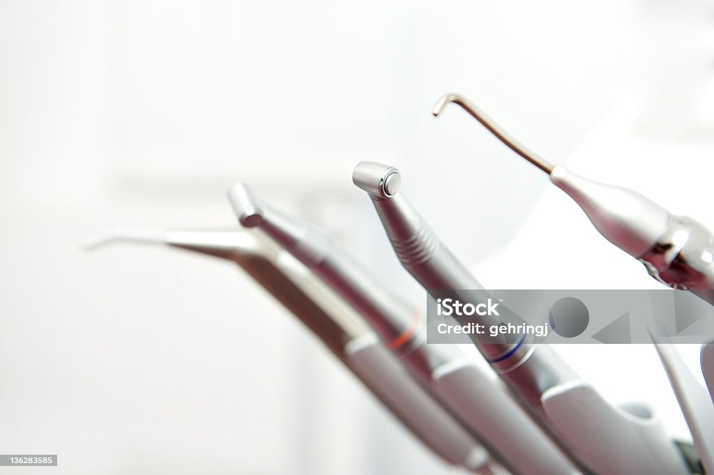 Strumenti dentista - Foto stock royalty-free di Acciaio