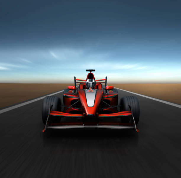 istock 3D open-wheel single-seater racing car race Car 1362841639
