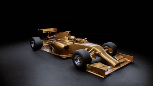 istock 3D open-wheel single-seater racing car race Car 1362841698