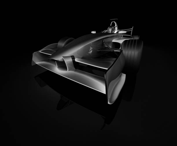 istock 3D open-wheel single-seater racing car race Car 1362842314
