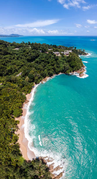 istock Vertical panoramic view of Banana Beach, Phuket, Thailand 1362845393