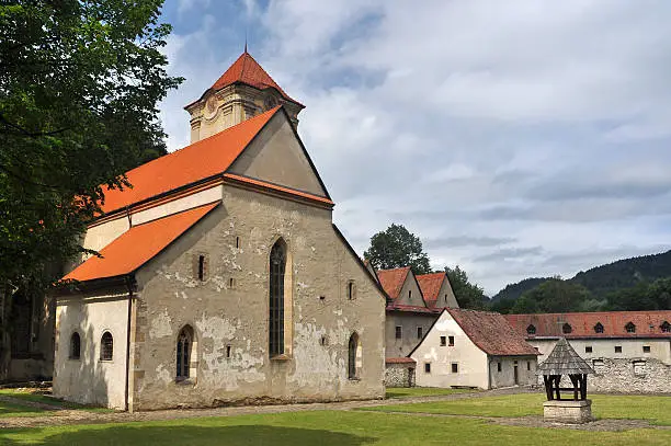 Red Cloister (slovak: Cerveny klastor) ancient monastery, located in Spis next to Dunajec river in Pieniny, Slovakia