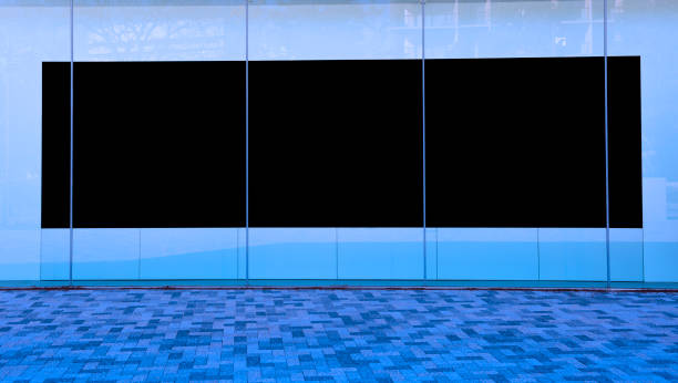 istock Blue tinted image of blank bulletin board 1362860211