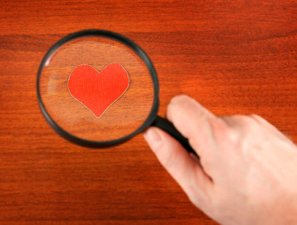 istock Heart Shapes and Loupe 1362867705