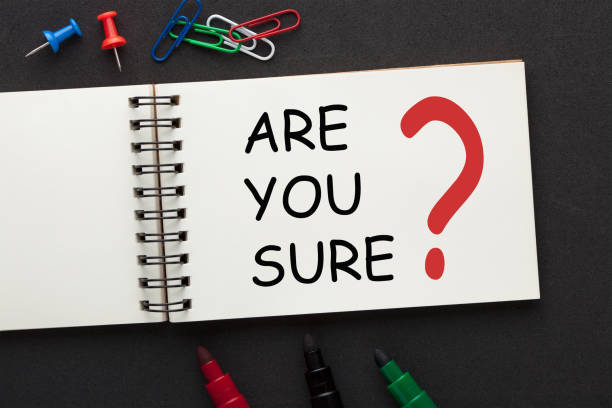 istock Are You Sure Concept 1362871554