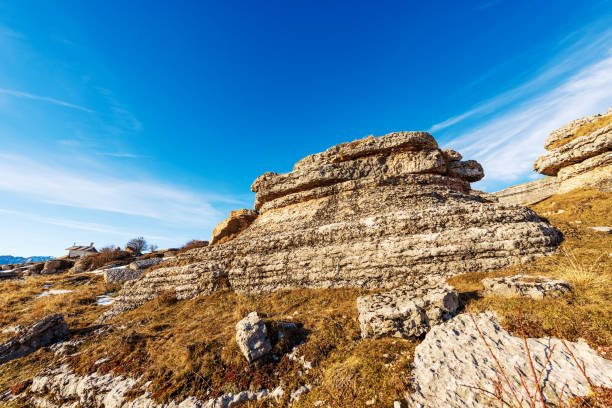 istock Rock Karst Formations in Lessinia Plateau - Alps Veneto Italy 1362883733
