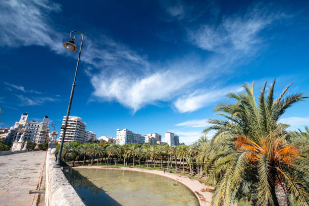 istock Turia Riverbed Park (Jardín del Turia - Tramo VIII) in Valencia, Spain 1362888272