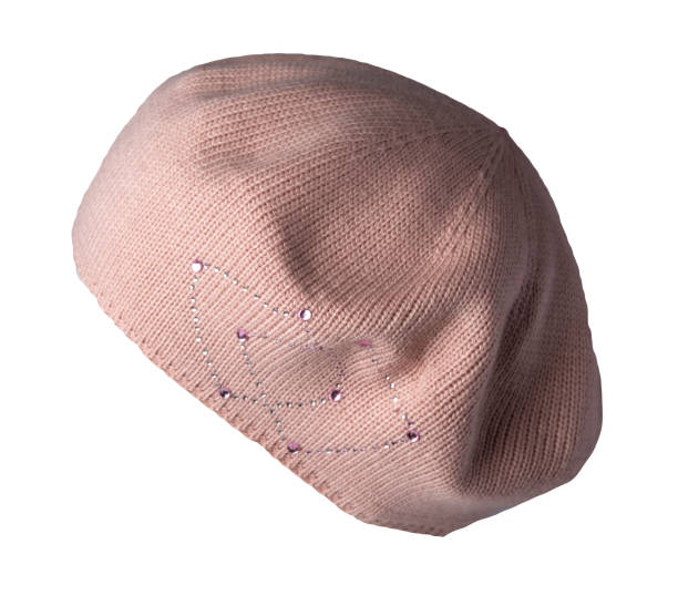 istock female  beret isolated on white background. autumn accessory 1362888498