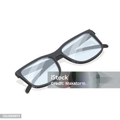 istock Glasses isometric in modern style. Modern vector design . 1362888893