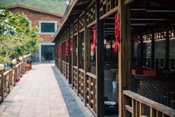 Chinese country style building