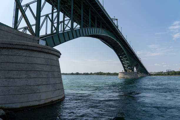 istock Peace Birdge Between Buffalo and Fort Erie 1362893472