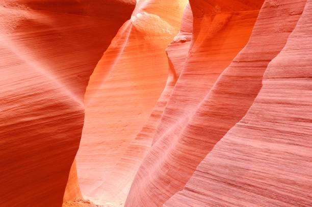 o cânion do antílope inferior - lower antelope canyon - fotografias e filmes do acervo