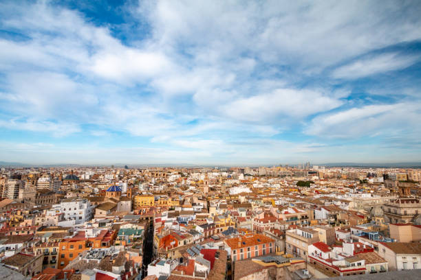 Cityscape of Valencia, Spain
