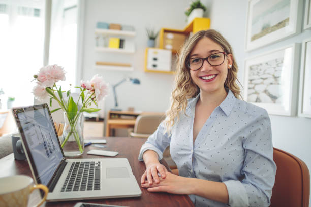 istock Young woman at home 1362904185
