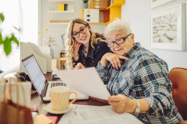 istock Grandmother spending time with her granddaughter 1362908604