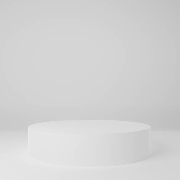 istock Product Stand in white room ,Studio Scene For Product ,minimal design,3D rendering 1362914721