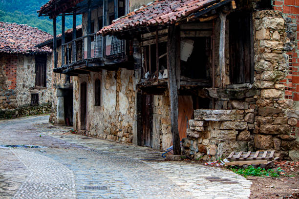 istock Abandoned village in Asturias 1362915076