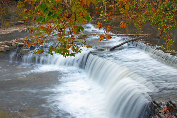 istock Waterfalls and Fall Colors-Cataract Falls- Owen County, Indiana 1362918029