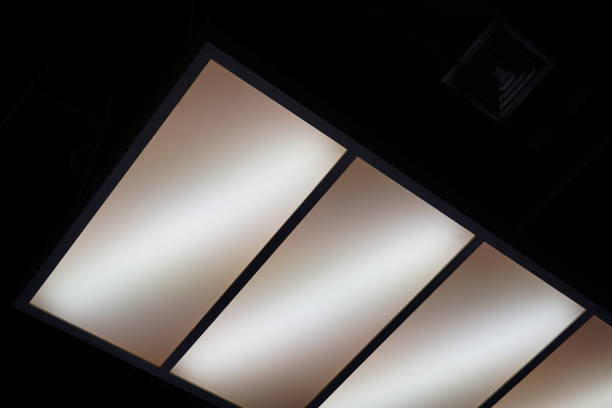 istock Ceiling light illuminating the room 1362924223