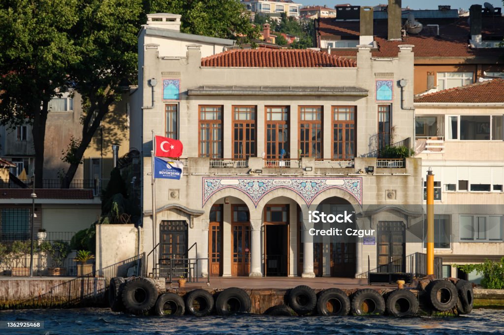 Kuzguncuk Pier , Istanbul, Turkey Exterior Shot Of Kuzguncuk Pier , Istanbul, Turkey Architecture Stock Photo