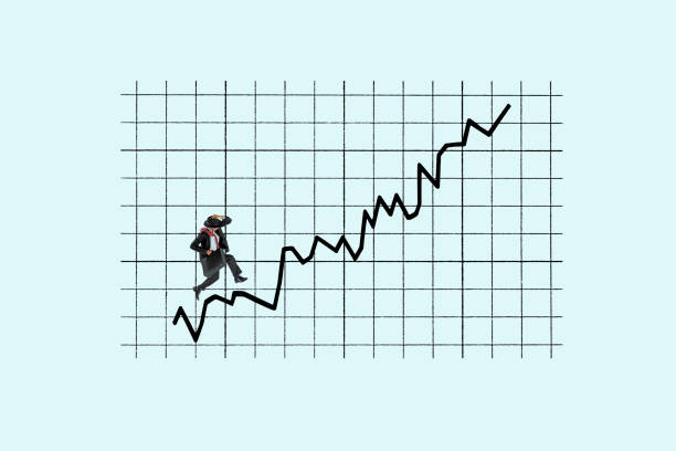 istock Man Chasing Stock Market Returns 1362926837