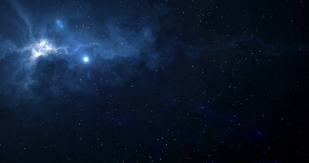 istock Milky Way stars and starry skies. 3D illustration. 1362928131
