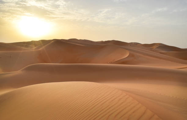 istock Dramatic Desert Sunset in the Middle East 1362930471