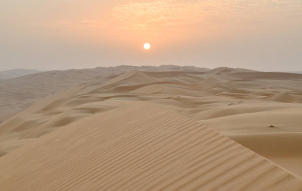 istock Dramatic Desert Sunset in the Middle East 1362930529